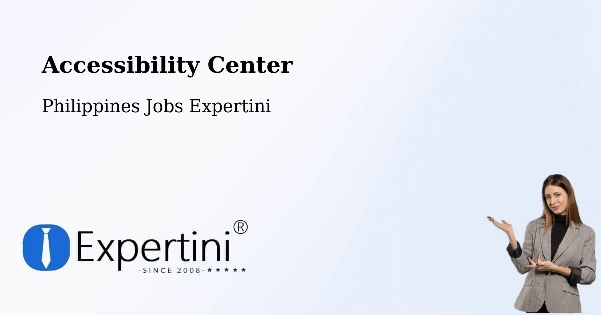 Accessibility Center - Philippines Jobs Expertini