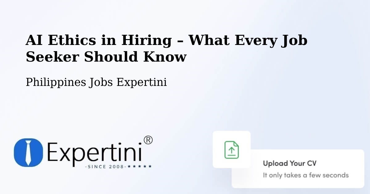 AI Ethics in Recruitment & Hiring – Buayan - Buayan, Philippines Jobs Expertini