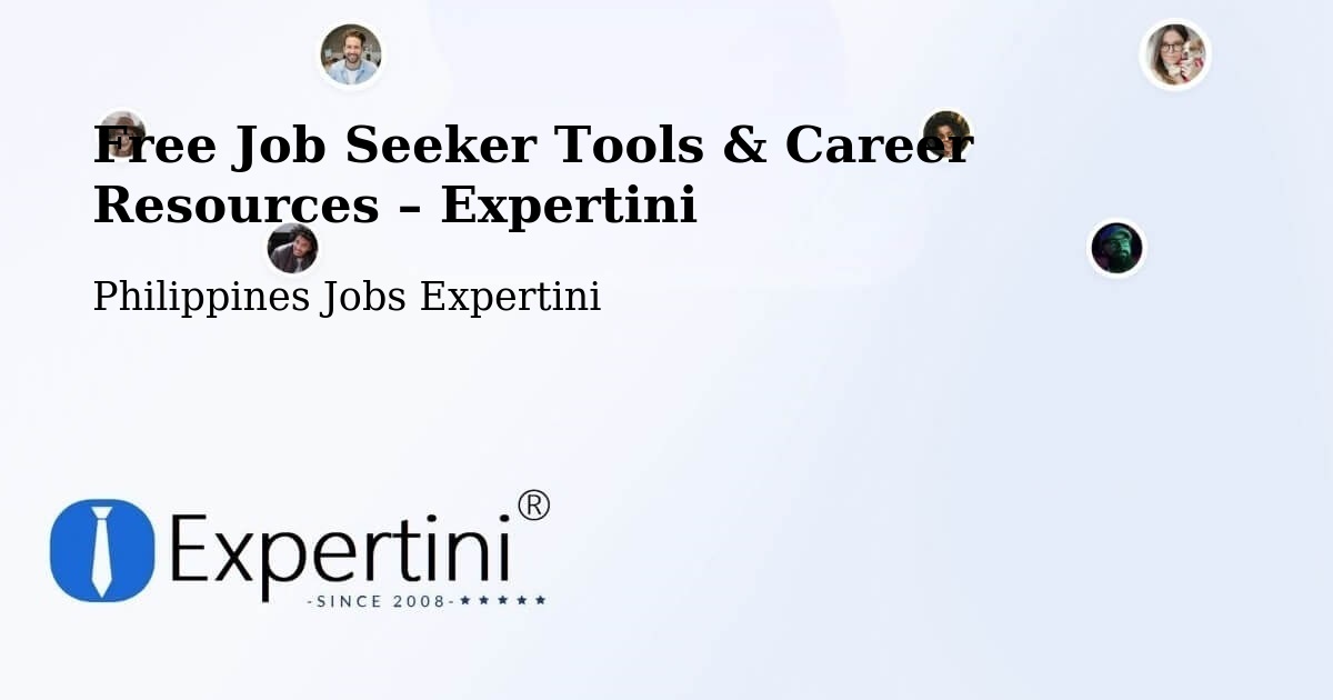 Free Job Seeker Tools & Career Resources – Buayan - Buayan, Philippines Jobs Expertini