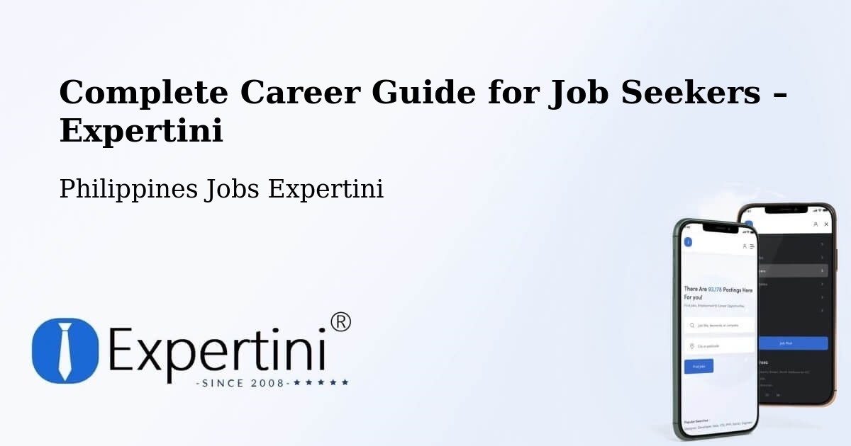 Career Guide for Job Seekers – Buayan - Buayan, Philippines Jobs Expertini